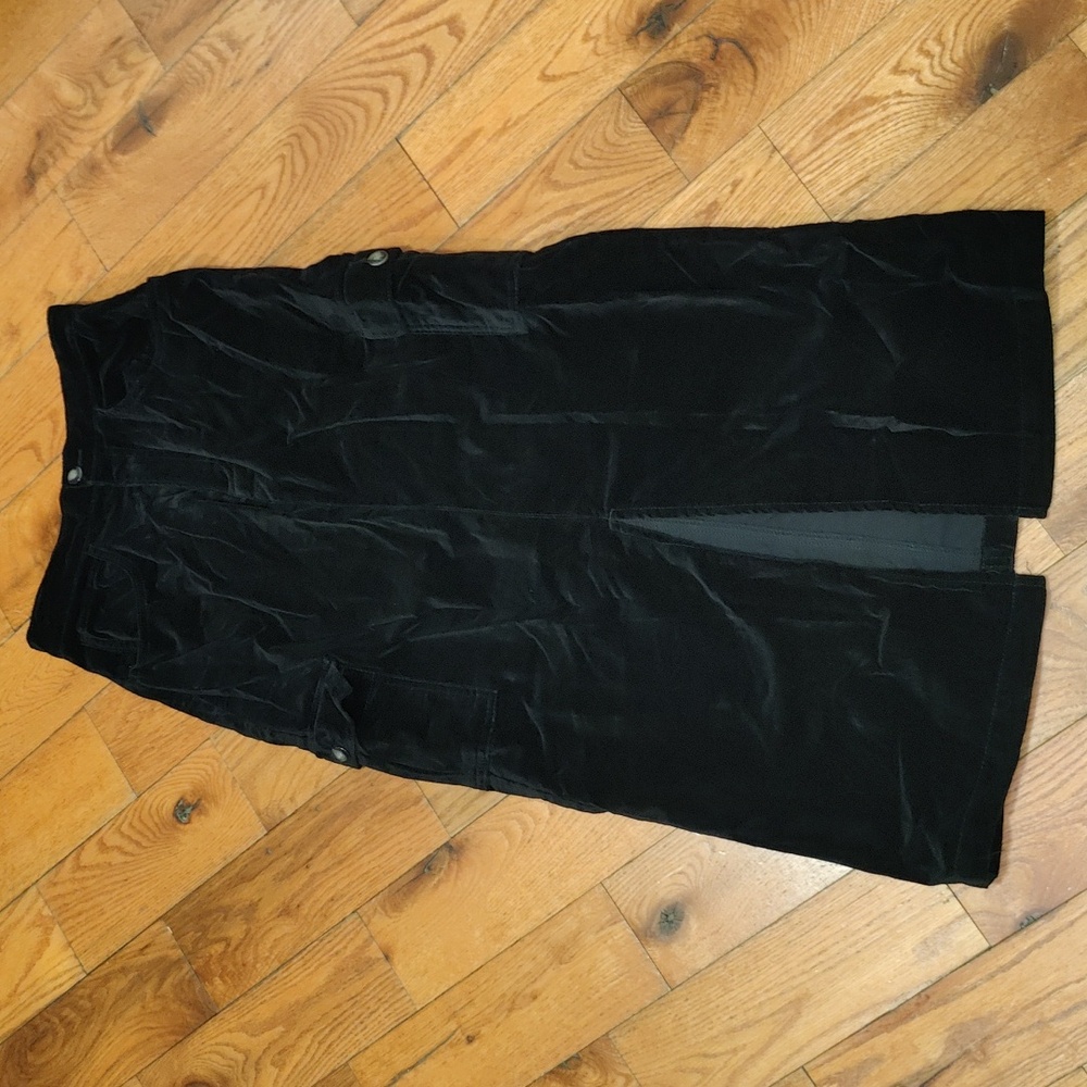 🖤Y2K Arizona Velour Maxi Skirt